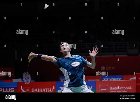 Kuala Lumpur Malaysia Th May Viktor Axelsen Of Denmark Plays