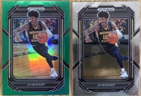 Ja Morant Green 57 Prices 2023 Panini Prizm Draft Picks