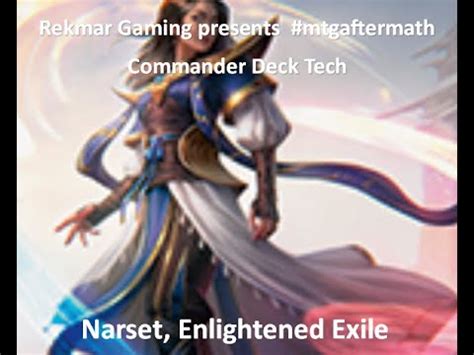 Mtgaftermath Commander Deck Tech Narset Enlightened Exile Youtube