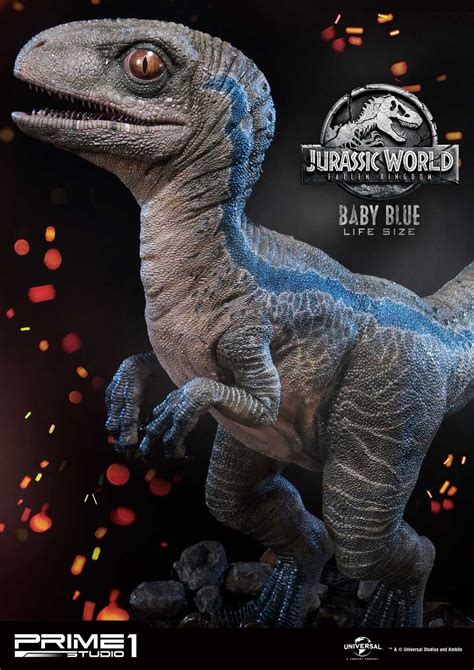 Jurassic World: Fallen Kingdom - Life Size Baby Blue Statue by Prime 1 ...