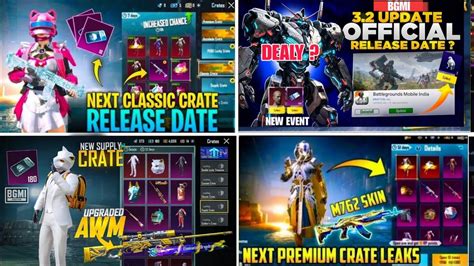 BGMI Update Next Supply Crate BGMI Next Classic Premium Crate