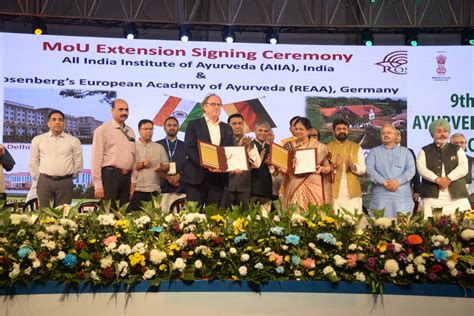 9th World Ayurveda Congress And Arogya Expo 2022 Inaugurated In Goa