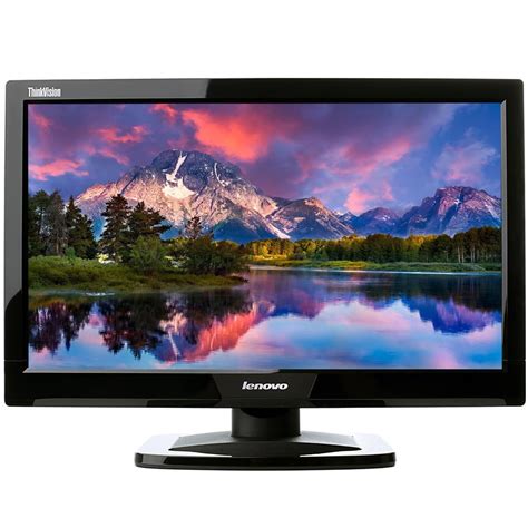 Monitor Lenovo Thinkvision Led Hd Vga Dvid Hz Ms Preto E B