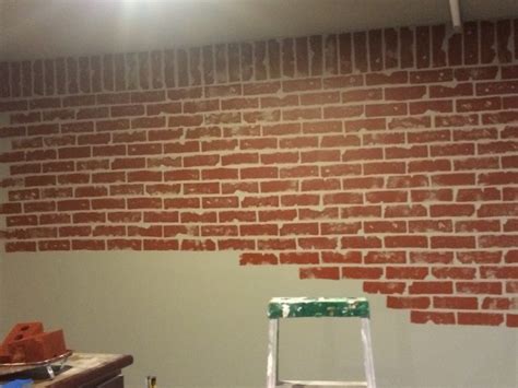 Faux Brick Wall A Way Of Giving Your Walls A New Fresh Look Your