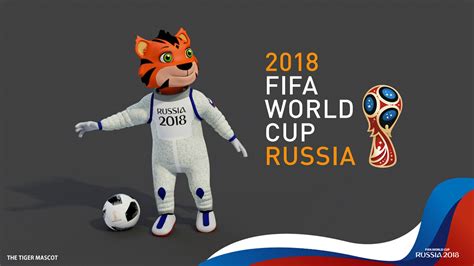 FIFA WORLD CUP RUSSIA 2018 MASCOT " THE TIGER " :: Behance