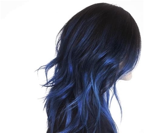 Cat Rambut Ombre Biru