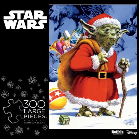 Star Wars Holiday Yoda 300 Large Piece Jigsaw Puzzle Iamapuzzler