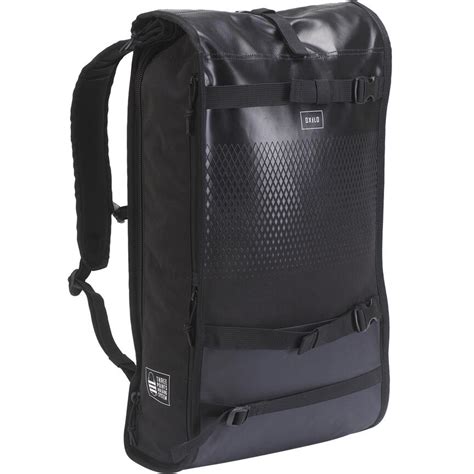 Skateboarding Backpack BG500 Rolltop 25L - Black Oxelo - Decathlon