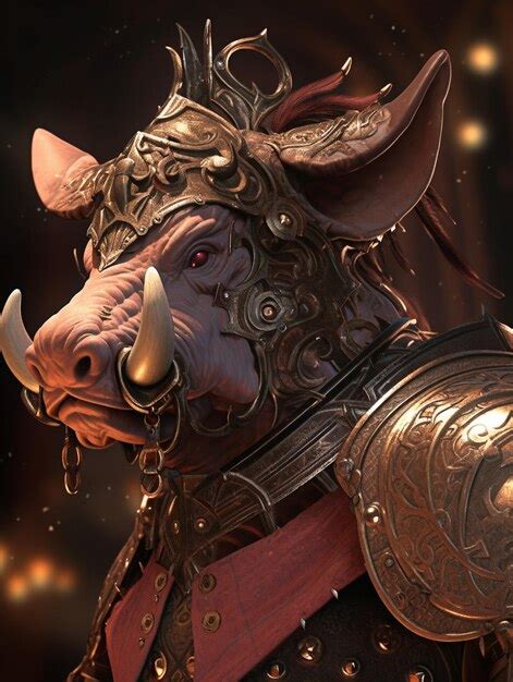 Premium AI Image | A character from the game boar