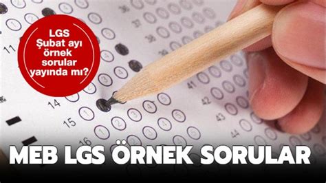 Lgs Ocak Ayı örnek Soruları Nasıl