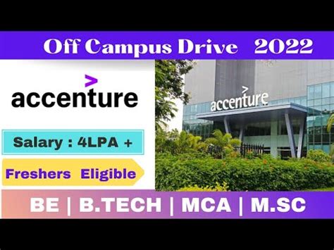 Accenture Off Campus Drive 2023 ASE Role Accenture Hiring 2022