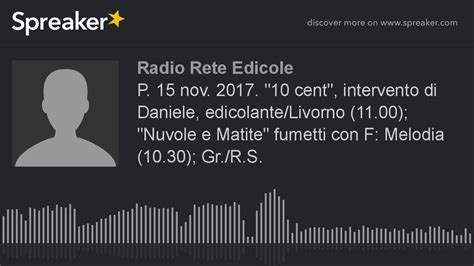 P 15 Nov 2017 10 Cent Intervento Di Daniele Edicolante Livorno