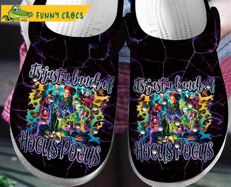 Just A Bunch Of Hocus Pocus Halloween Crocs Discover Comfort And