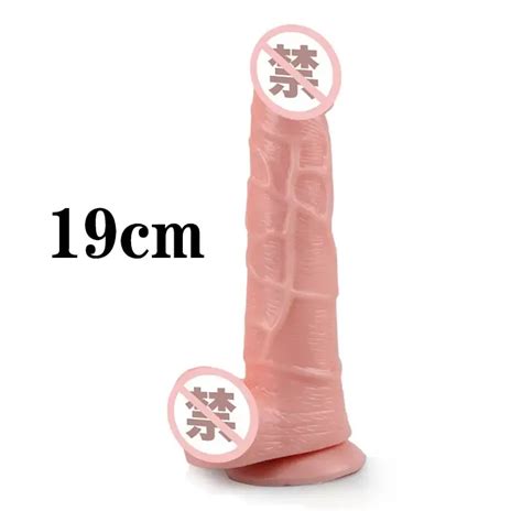 19cm Realistische Dildo Haut Gef Hl Sexspielzeug F R Frauen Gro En