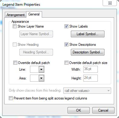 How To Display Descriptions From Layer Symbology In The ArcMap Legend