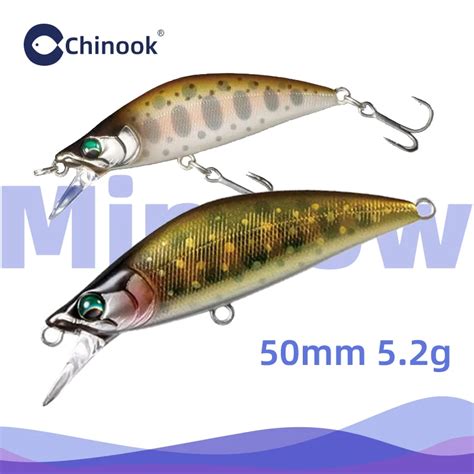 Chinook Se Uelo De Pesca Que Se Hunde MinnowBait 50mm 5 2g Se Uelos