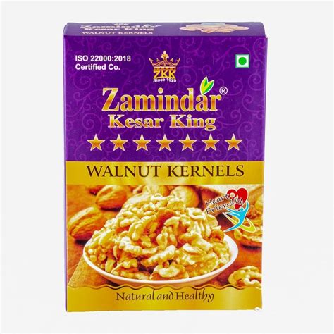 Gm Zamindar Kesar King Walnut Kernel At Rs Box Akhrot Giri In