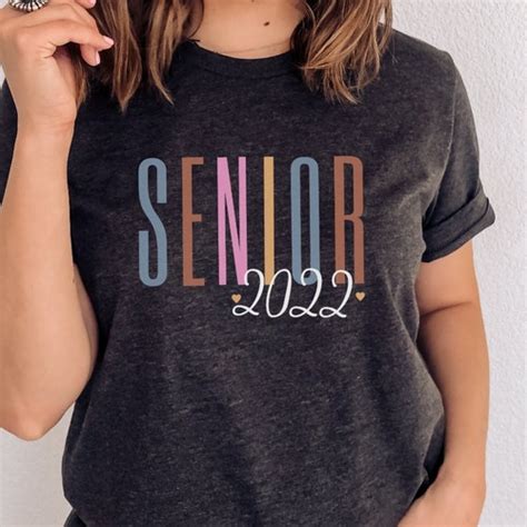 Senior 2022 Shirt Class Of 2022 Shirt Senior Shirt Etsy