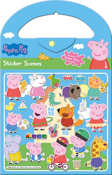 Peppa Pig Sticker Scenes | Paper Projects