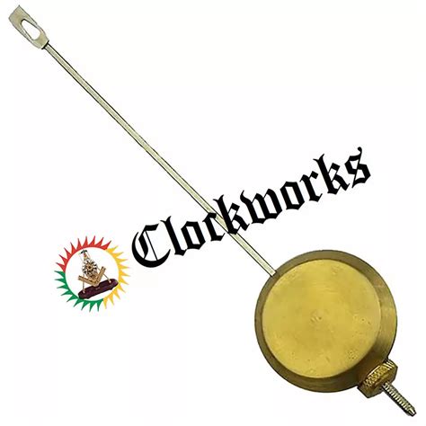 clock pendulum rating assembly clockworks clockworks