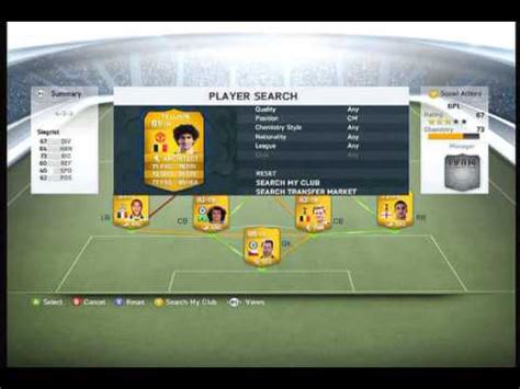 Fia Ultimate Team K Unbeatable Squad Builder Youtube