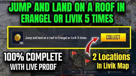 Jump And Land On A Roof In Erangel Or Livik Times