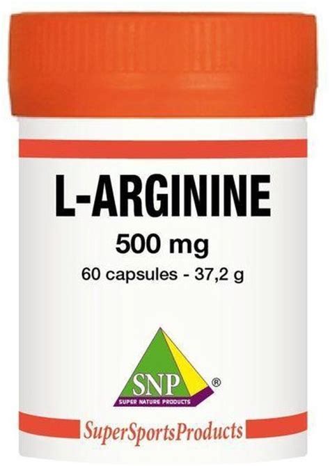 Snp L Arginine Mg Puur Capsules Bol