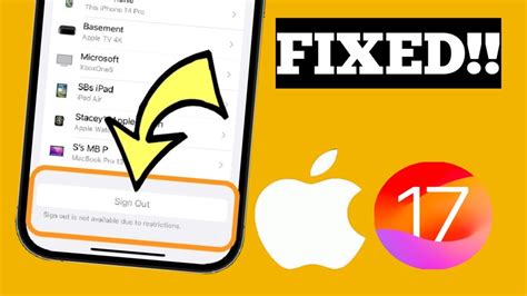 Sign Out Apple Id Due To Restrictions 2024 Apple Id Sign Out Not