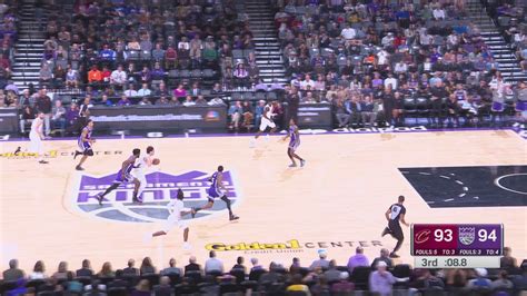 Last Second Field Goal Cavaliers Kings Nba Official