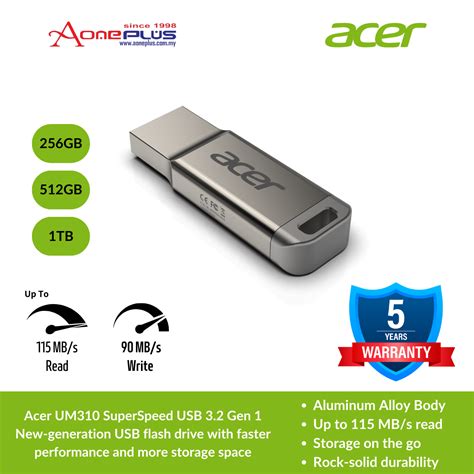 Aone Plus Ss Acer Um Usb Flash Drive Superspeed Usb Gen