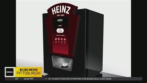 Kraft Heinz Unveils Customizable Digital Sauce Dispenser Youtube