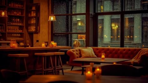 Luxury Jazz Bar Tender Saxophone Jazz Background Music In Cozy Bar