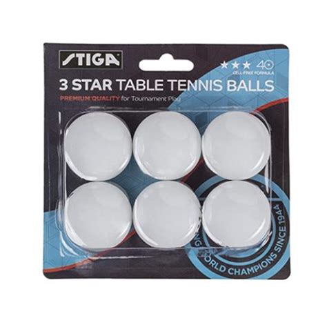 PELOTA BLANCA PING PONG 6 PACK STIGA Sears Guatemala