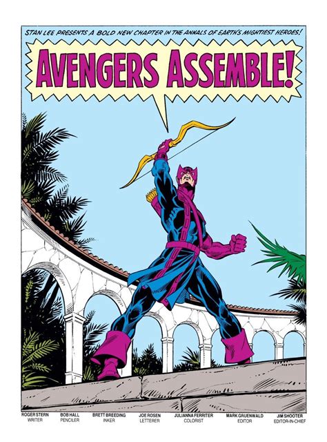 Avengers Assemble West Coast Avengers Vol 1 1 1984 Bob Hall