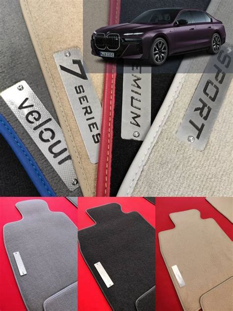 Bmw Series G Velour Carpet Floor Mats