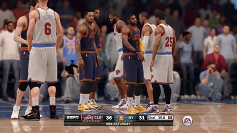 Nba Cleveland Cavaliers Vs New York Knicks St Half Nba Live