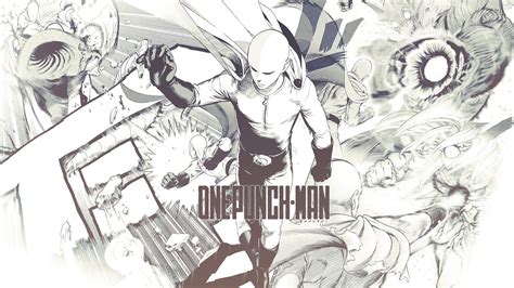 One Punch Man digital wallpaper, One-Punch Man, Saitama, manga HD ...