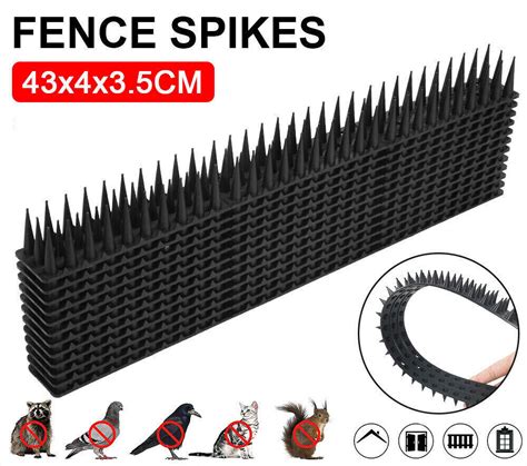 Fence Wall Spikes Garden Security Intruder Repellent Burglar Anti Cat