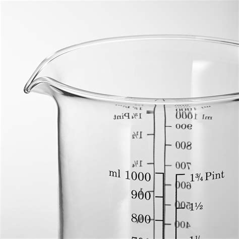 VARDAGEN measuring cup, glass, 34 oz - IKEA