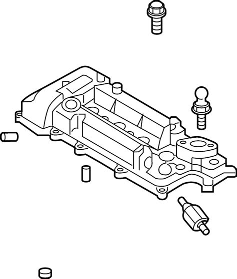 224102b611 Hyundai Engine Valve Cover Valve Cover 16 Liter