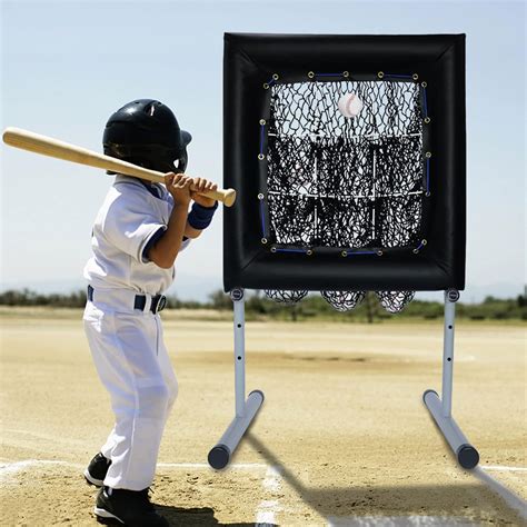 Baseball Pitching Net 9 Pocket Baseball Batting Net Hitting