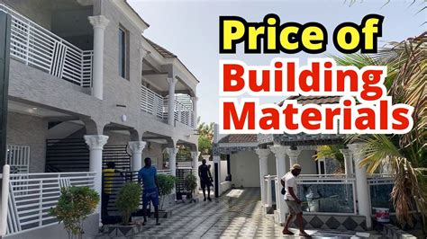 Price Of Building Materials In The Gambia Youtube