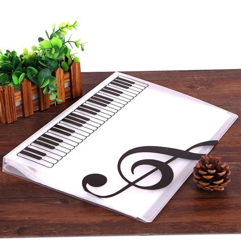 Pages Piano Score Holder A Music Book Clip Sheet Note File Paper