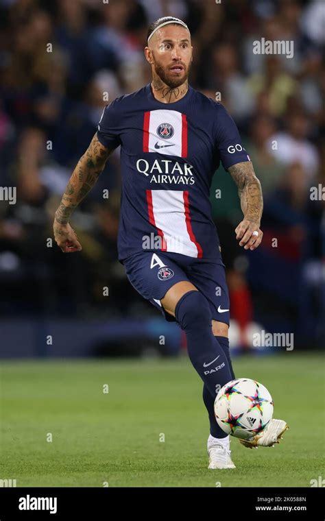 Paris France Th September Sergio Ramos Of Psg During The Uefa