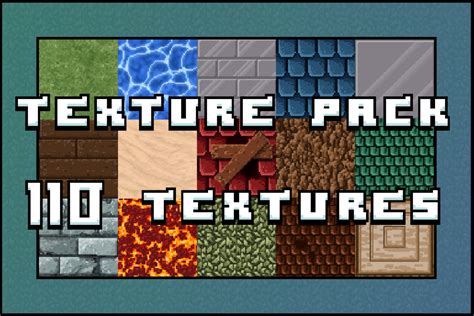 110 Pixel Art Texture Pack | 2D Textures & Materials | Unity Asset Store