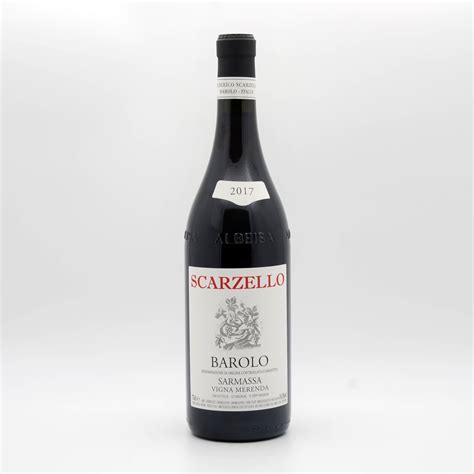 Barolo Sarmassa Vigna Merenda Scarzello Osteria Fatafadiga