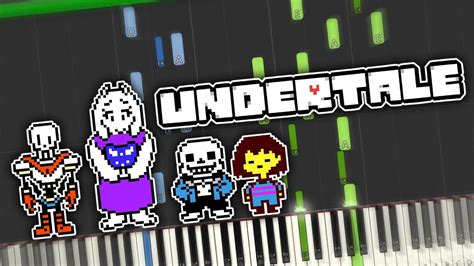 Undertale Reunited Theme Piano Tutorial Synthesia Youtube