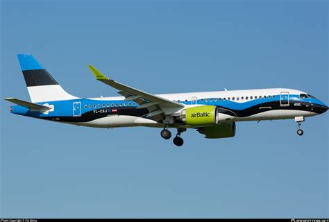 YL CSJ Air Baltic Airbus A220 300 BD 500 1A11 Photo By Flo Weiss ID