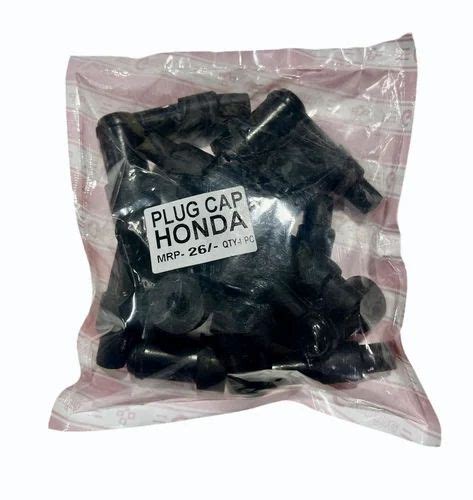 Two Wheeler Black Genuine Bike Spark Plug Cap For Hero Honda At Rs