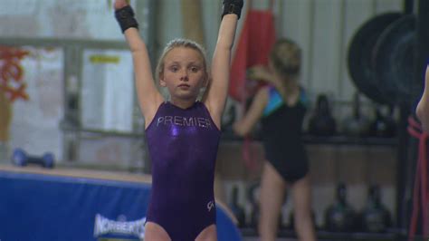 Year Old Gymnast Defies The Odds News